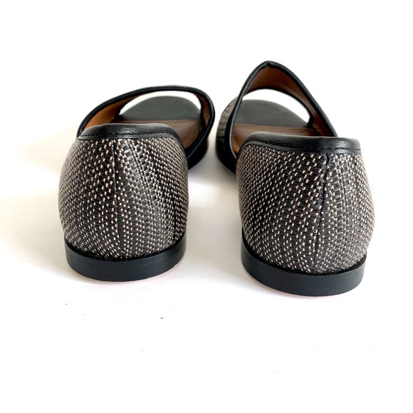 Lands' End Canvas d'Orsay Open Toe Slide Sandals - Picture 10 of 11